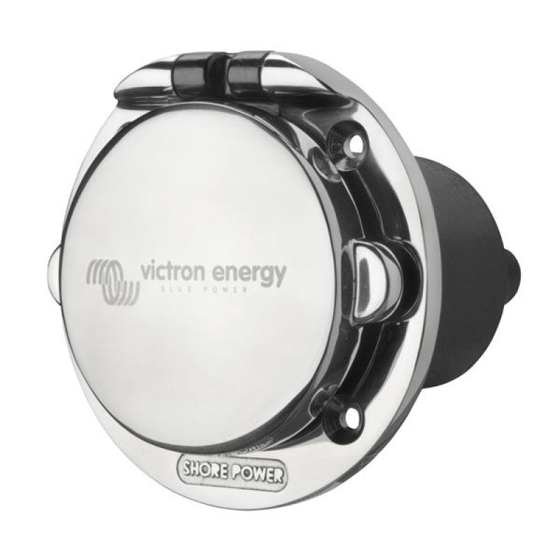 Capac din otel inoxidabil pentru alimentare Victron Energy Shore 16A Capac din otel inoxidabil pentru alimentare Victron Energy Shore 16A